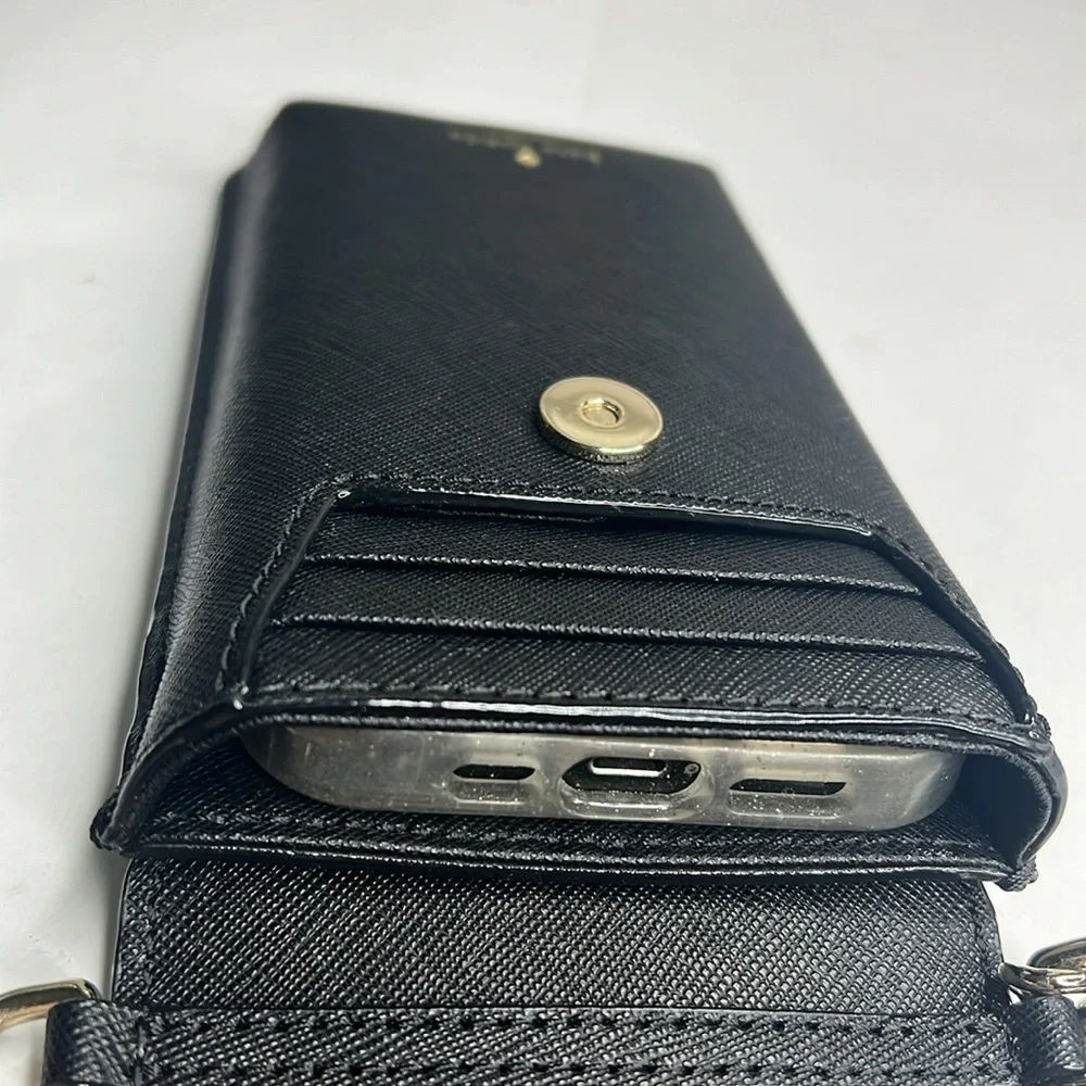 Kate Spade Cat Limited Edition Leather Crossbody Bag Phone Case Fits an IPhone